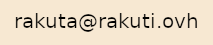 adresse rakuta chez rakuti point ovh