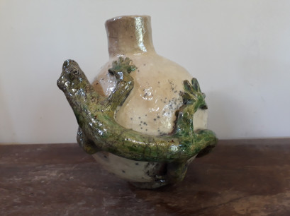 vase lezard